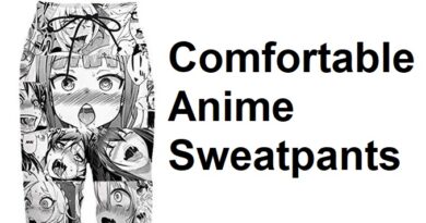 Comfortable anime sweatpants